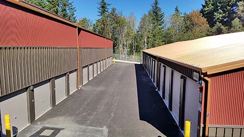 Storage Units on Bainbridge Island at Coppertop Park